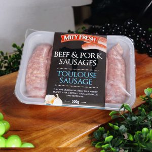 Gourmet Pork Toulouse Sausages 500g